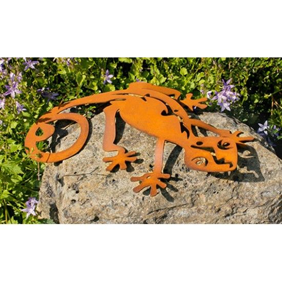 Metall Eidechse - Länge 31 cm