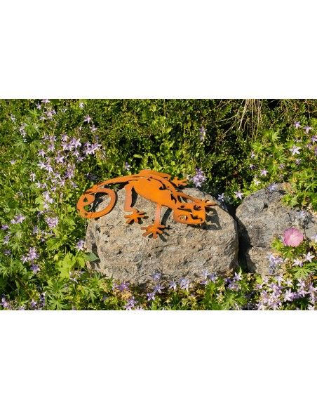 Metall Eidechse - Länge 31 cm