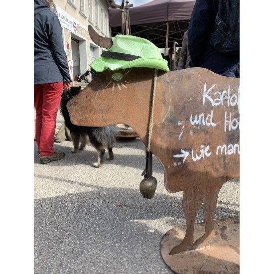 Allgäu Deko Deko Kuh XXL 100 cm hoch x 140 cm breit Produktdetails:

aus 3 mm Stahlblech
H&ouml;he 100 cm
Breite 140 cm
Spe