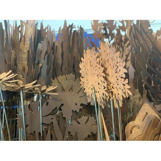 sonstige Blumen Edelrost Agapanthus, Ø 34 cm, auf 140 cm Stab Durchmesser 34 cm
Stab 140 cm
