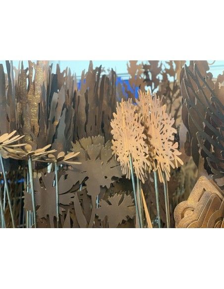 sonstige Blumen Edelrost Agapanthus, Ø 34 cm, auf 140 cm Stab Durchmesser 34 cm
Stab 140 cm
