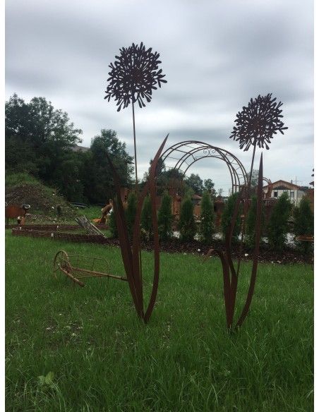 sonstige Blumen Edelrost Agapanthus, Ø 40 cm, auf 176 cm Stab Durchmesser 40 cm
Stab 176 cm
