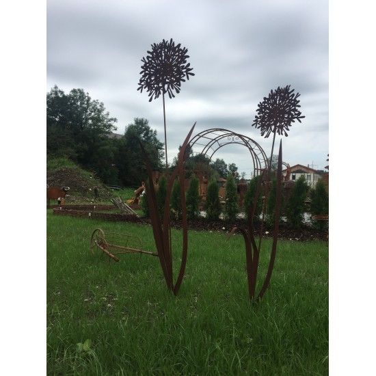 sonstige Blumen Edelrost Agapanthus, Ø 34 cm, auf 140 cm Stab Durchmesser 34 cm
Stab 140 cm
