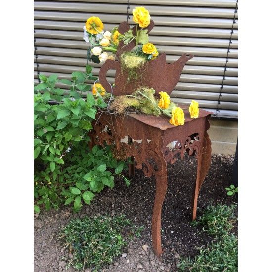 Tische, Stühle und Möbel Tisch - Barock - hoch, H 97 cm, B 71 cm, T 40 cm Tisch "Barock"
Höhe 97 cm,
Breite 71 cm,
Tiefe 40 c