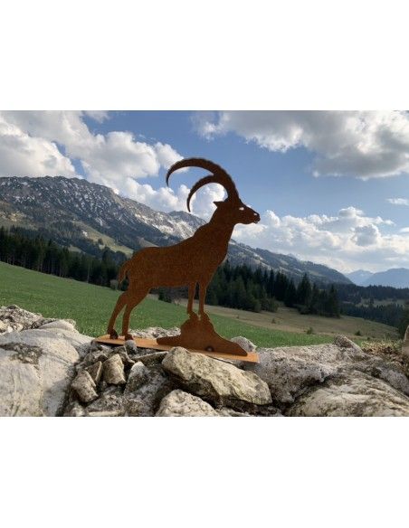 Allgäu Deko Steinbock klein 30 cm hoch auf Platte 
H: 30 cm
B: 24 cm
auf Platte
 Allgäu Deko Steinbock klein 30 cm hoch auf Platte 
H: 30 cm
B: 24 cm
auf Platte