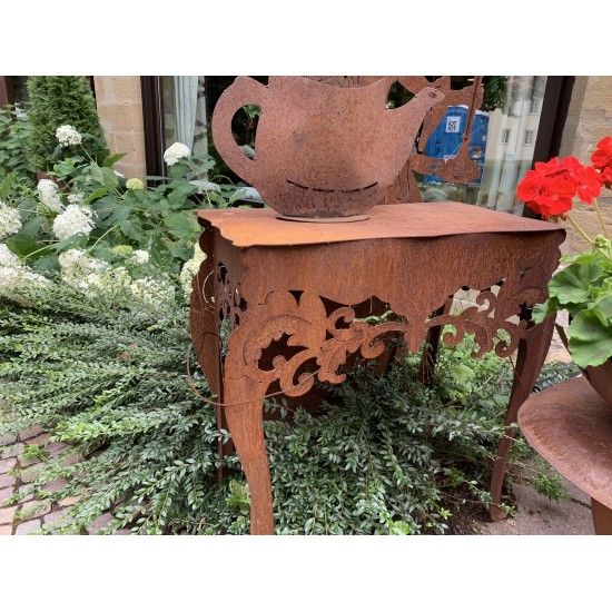 Tische, Stühle und Möbel Tisch - Barock - niedrig, Höhe 78 cm - Barock Deko Tisch "Barock"
Höhe 78 cm,
Breite 75 cm,
Tiefe 35