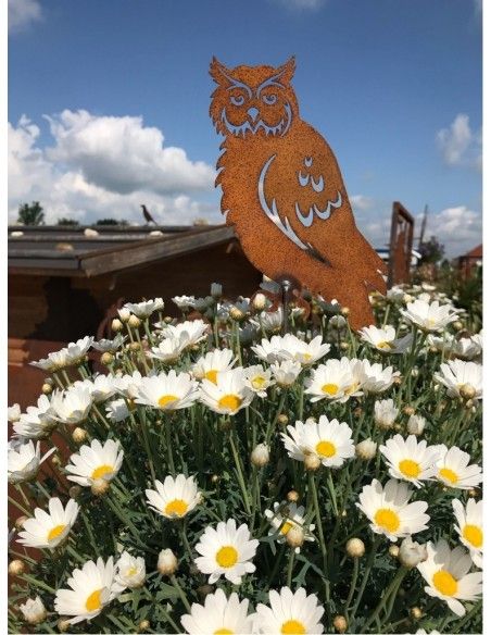 Deko Eulen Deko Eule - Stockus - Gartenstecker, Höhe 20 cm - Gesamthöhe 118 cm 
Tolle Eule aus Metall für den Garten - Deser Ga Deko Eulen Deko Eule - Stockus - Gartenstecker, Höhe 20 cm - Gesamthöhe 118 cm 
Tolle Eule aus Metall für den Garten - Deser Ga