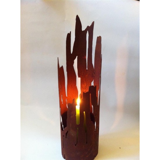 Kerzenhalter Treibholz Optik