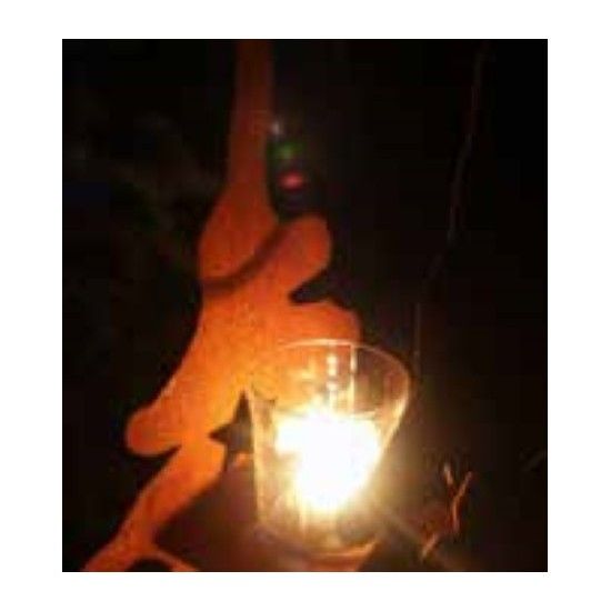 XXL Bäume ab 120 cm Doppelter Christbaum mit Zwischenböden für Teelichter 
Höhe 120 cm
