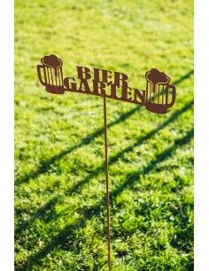 Metall Gartenstecker - Biergarten - Breite 50 cm 2