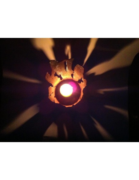 Windlicht Treibholz -groß 60 cm - Edelrost Windlicht 