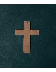 Kleines Kreuz aus Edelrost - Grabdekoration - Höhe 12 cm 2