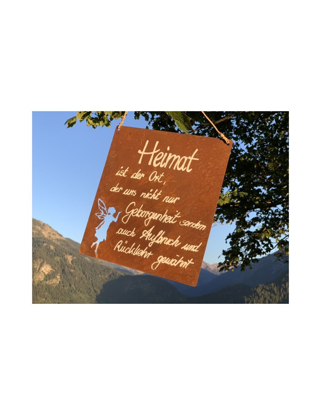 Heimat ist der Ort, der uns nicht nur sondern auch