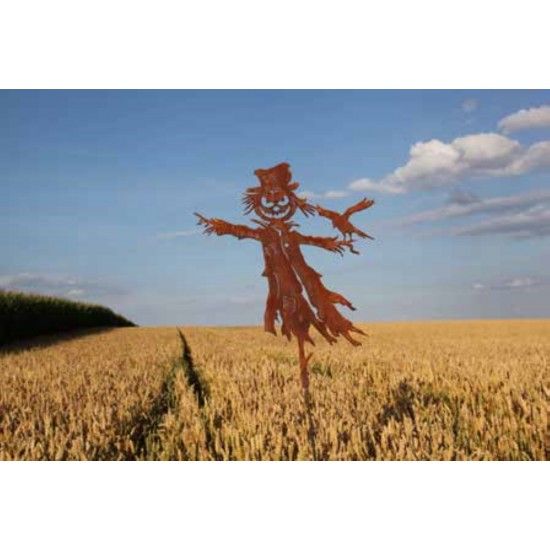 Herbstdeko Vogelscheuche 80 cm groß