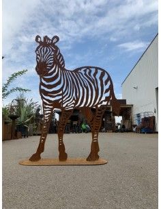 Große Tierfigur Zebra als wahrer Blickfang für den Garten 2