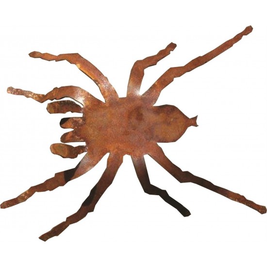 Deko Spinne als Gartendekoration Figur