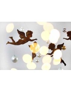 Engelfiguren kaufen und Engel Bastel-Ideen Fliegender Engel zum Hängen, Höhe 35 cm Höhe 34cm
mit 2 Löchern zum Aufhängen
man k 2