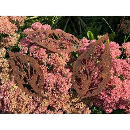 Deko Ketten  Blattskelett Set klein 10 Stück Höhe ca. 13cm - Herbstblatt zum Basteln 
10 Blätter zum Dekorieren und Aufhängen o