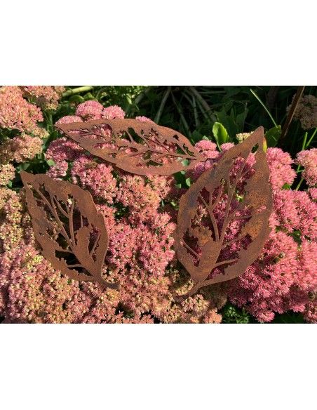 Deko Ketten  Blattskelett Set klein 10 Stück Höhe ca. 13cm - Herbstblatt zum Basteln 
10 Blätter zum Dekorieren und Aufhängen o