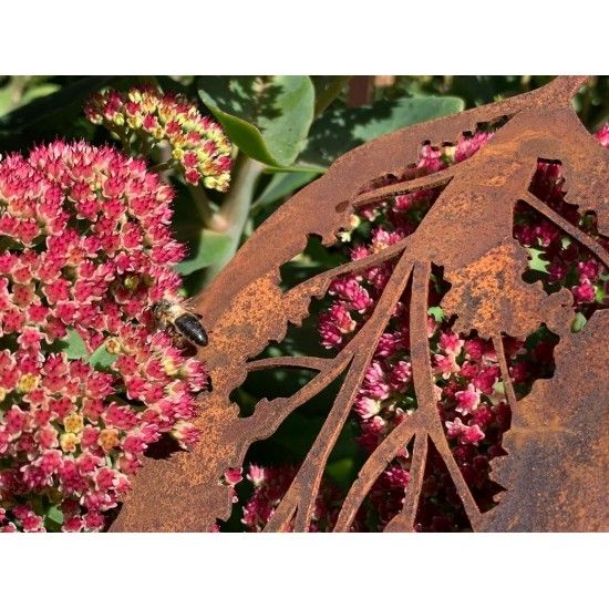 Deko Ketten  Blattskelett Set klein 10 Stück Höhe ca. 13cm - Herbstblatt zum Basteln 
10 Blätter zum Dekorieren und Aufhängen o