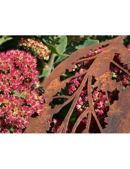 Deko Ketten  Blattskelett Set klein 10 Stück Höhe ca. 13cm - Herbstblatt zum Basteln 
10 Blätter zum Dekorieren und Aufhängen o