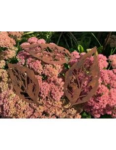 Herbstblätter 10er Set Herbstblätter zum Aufhängen und Basteln -  Höhe 18 cm Dieses filigrane Blattskelett ist eine tolle Deko I 2