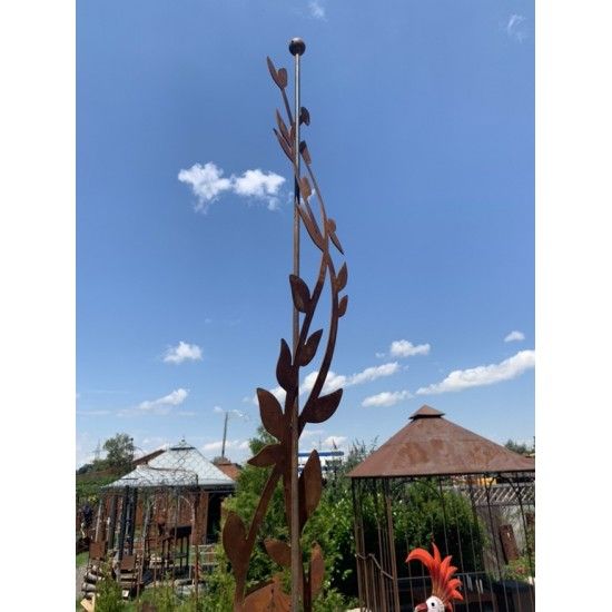 Gartenstecker Gartenstecker mit verschlungenen Ranken und Kugel - Höhe 180cm Produktdetails:
Höhe 180 cm
Breite cm
Gartenstab