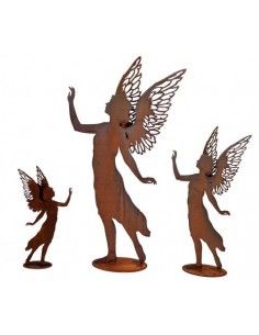 Engelfiguren kaufen und Engel Bastel-Ideen Dekofigur Engel Valerie mit doppelten Flügel - Höhe 35 cm Höhe 35 cm
auf Platte