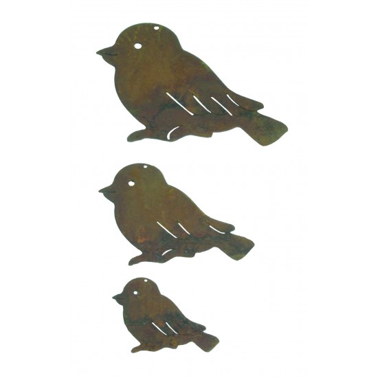 Vogel Deko zum Frühlingskranz Basteln
