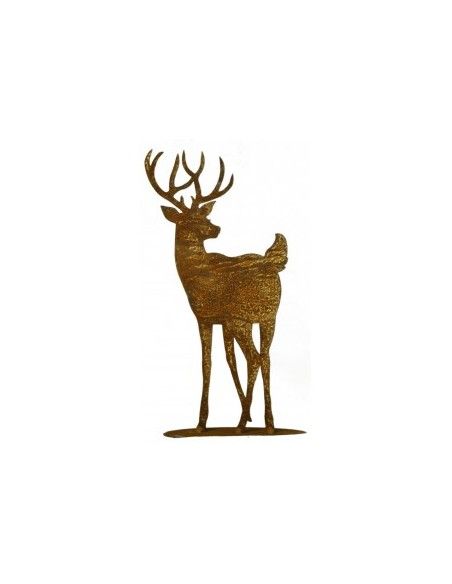 rostige Deko Hirsche und Rehe Hirsch auf Platte, Gr 1 (zum Kitz auf Platte), Höhe 26 cm Höhe 26 cm
Breite 13 cm
auf Platte
 rostige Deko Hirsche und Rehe Hirsch auf Platte, Gr 1 (zum Kitz auf Platte), Höhe 26 cm Höhe 26 cm
Breite 13 cm
auf Platte