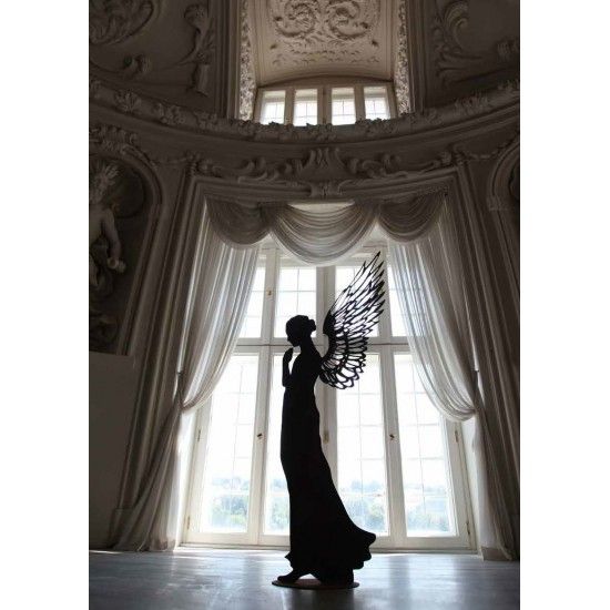 Rost Engelfiguren groß ab 100 cm für den Garten  Betender Engel Santine - Höhe 140 cm 
Höhe 140 cm
Flügel doppelt
Achtung Spe