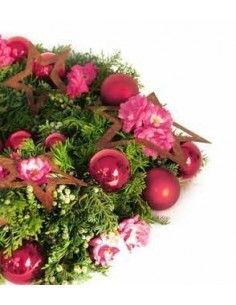 Deko Stern aus Metall rostig als Weihanchtsstern - Weihnachtsdeko reduziert 2