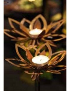 Blüte "Cherie" Ø 30 cm Stab 120cm zum Stecken 2