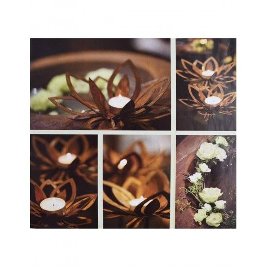 sonstige Blumen Gartendeko Metall Blüte - Cherie - Ø 30 cm mit Hülse für Stab 
Edelrost-Blüte Cherie auf Stab.
Kann nach Belie