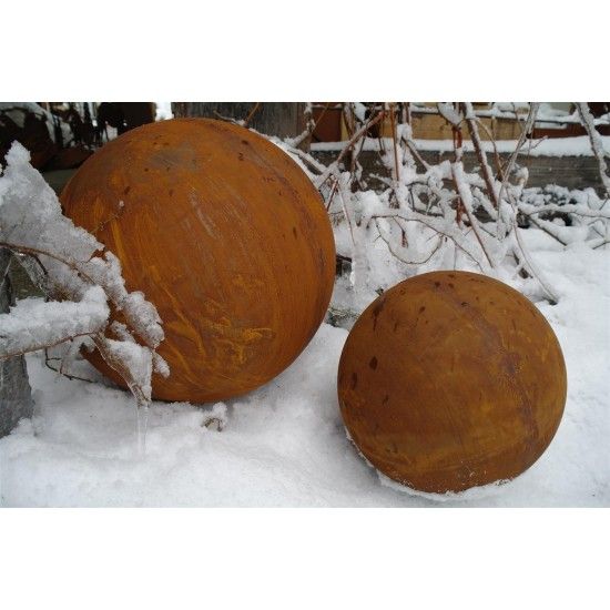 20 cm Kugeln Kugel Edelrost 20 cm Ø geschlossene Dekokugel geschlossene Edelrost Kugel mit 20 cm Durchmesser
Materialstärke 1,0