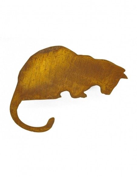 Deko Katzen und Mäuse 3er Set Katzen für Kante 3er Set Rost Katzen für Kanten mit Edelrost Patina 3 Stück als Sparangebot

1 x