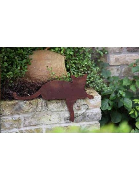 Deko Katzen und Mäuse 3er Set Katzen für Kante 3er Set Rost Katzen für Kanten mit Edelrost Patina 3 Stück als Sparangebot

1 x