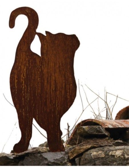 Deko Katzen und Mäuse Katze von Vorne nach oben schauend auf Platte 46 cm hoch Produktdetails:

Höhe 46
Breite 22cm
auf eine