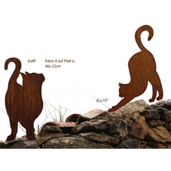 Deko Katzen und Mäuse Katze von Vorne nach oben schauend auf Platte 46 cm hoch Produktdetails:

Höhe 46
Breite 22cm
auf eine