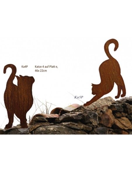 Deko Katzen und Mäuse Katze von Vorne nach oben schauend auf Platte 46 cm hoch Produktdetails:

Höhe 46
Breite 22cm
auf eine