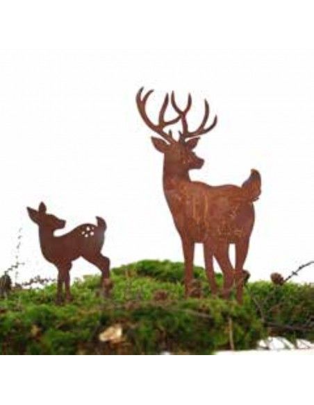 Herbstdeko kleines Kitz auf Platte nach hinten schauend, Höhe 13 cm Höhe 13 cm
Breite 8,5 cm
auf Platte
nach hinten schauend
