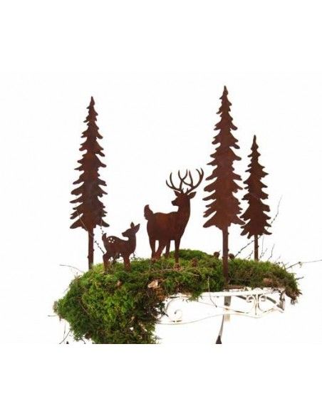 Herbstdeko kleines Kitz auf Platte nach hinten schauend, Höhe 13 cm Höhe 13 cm
Breite 8,5 cm
auf Platte
nach hinten schauend
