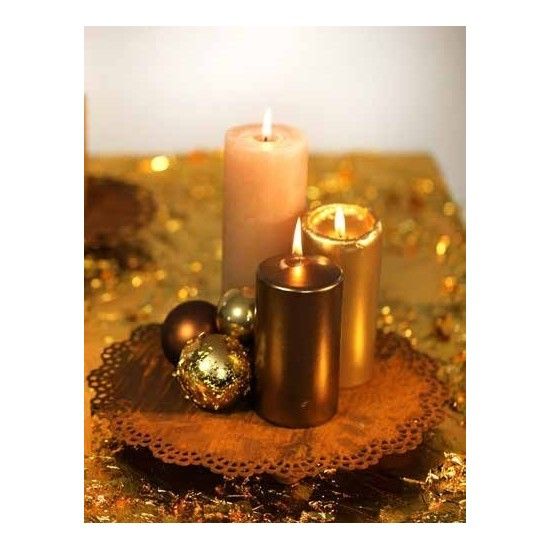 ausgefallene Tischdekoration  Kerzen Untersetzer Ø ca.30 cm Spitzendeckchen als Tablett Spitzendecke als Kerzenuntersetzer auf 3