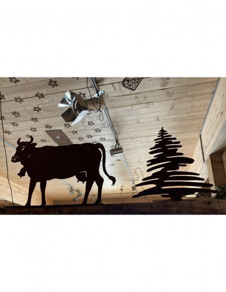 Weihnachtsbaum Metall und Edelrost kleiner Weihnachtsbaum Metall - modern Art - Höhe 20 cm 
Wie in einer Strichzeichnung eines 