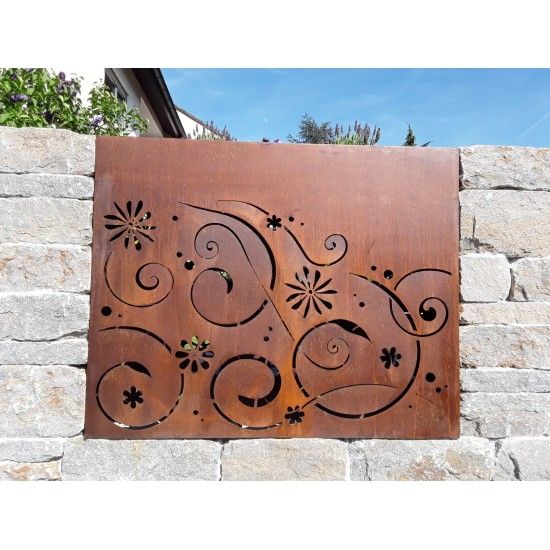 Sichtschutzwände und Paravents Raumteiler Fiori 120cm breit mit Zwischenboden zum bepflanzen Länge 120 cm
Höhe 100 cm
Tiefe 22