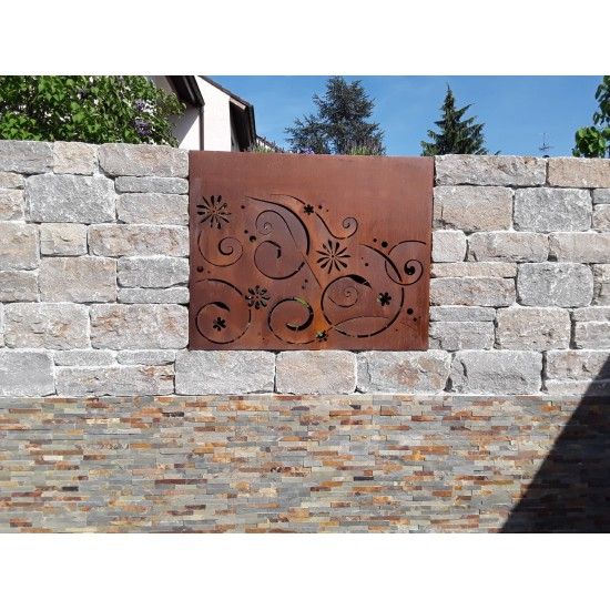 Sichtschutzwände und Paravents Raumteiler Fiori 120cm breit mit Zwischenboden zum bepflanzen Länge 120 cm
Höhe 100 cm
Tiefe 22