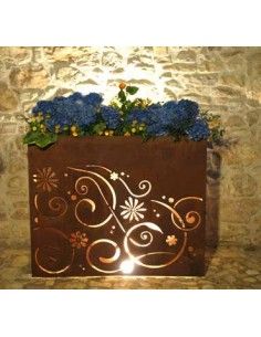 Sichtschutzwände und Paravents Raumteiler Fiori 120cm breit mit Zwischenboden zum bepflanzen Länge 120 cm
Höhe 100 cm
Tiefe 22 2