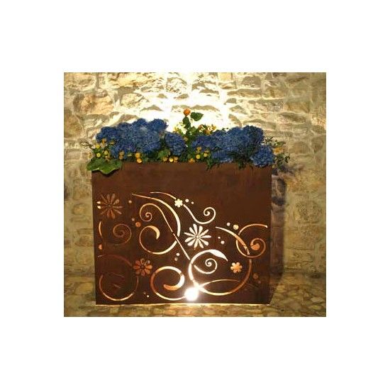 Sichtschutzwände und Paravents Raumteiler Fiori 120cm breit mit Zwischenboden zum bepflanzen Länge 120 cm
Höhe 100 cm
Tiefe 22