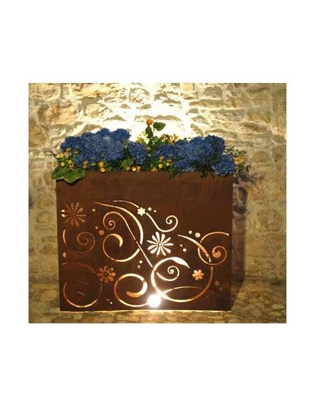 Sichtschutzwände und Paravents Raumteiler Fiori 120cm breit mit Zwischenboden zum bepflanzen Länge 120 cm
Höhe 100 cm
Tiefe 22