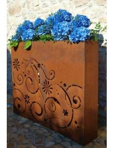 Sichtschutzwände und Paravents Raumteiler Fiori 120cm breit mit Zwischenboden zum bepflanzen Länge 120 cm
Höhe 100 cm
Tiefe 22
